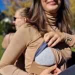 Merino Turtleneck for breastfeeding